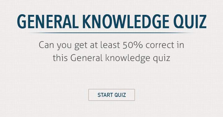 Can you achieve a score higher than 50% on this exceptionally difficult quiz?