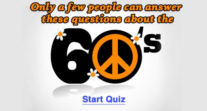 1960s Quiz with No Solutions