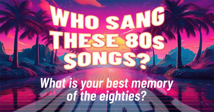 Banner for Who Performed These 1980s Hits?