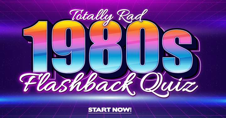 Totally Rad 80s Quiz