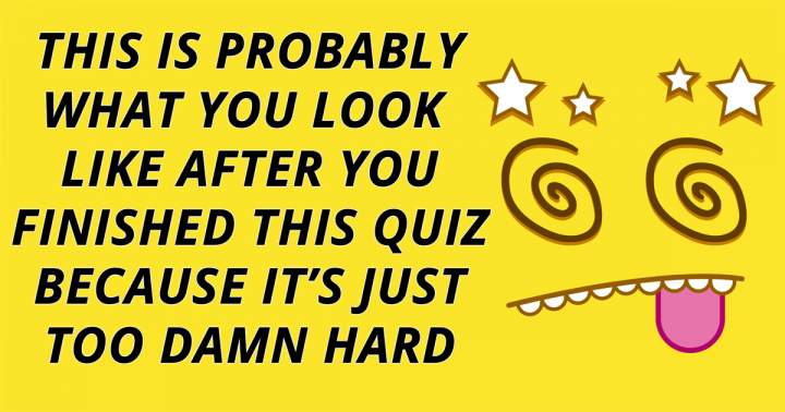 Banner for Hard Trivia Quiz