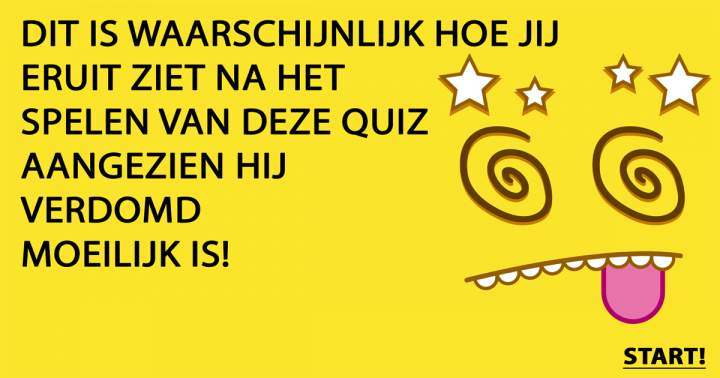 Banner for Moeilijke Algemene Kennis Quiz