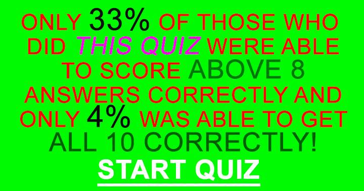 Broad Range Trivia