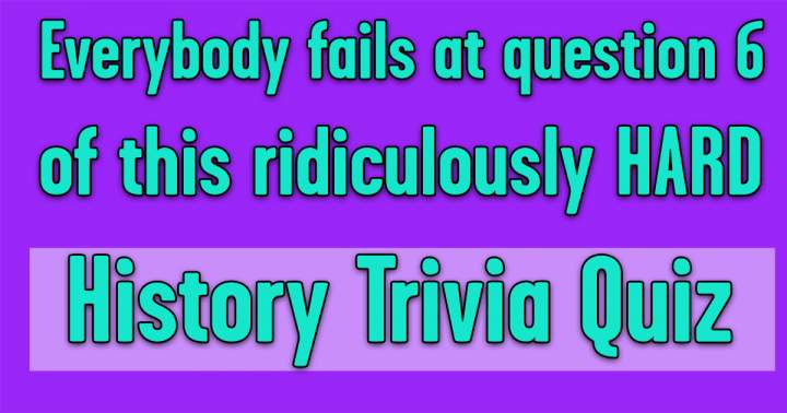 Banner for Historical Trivia Challenge