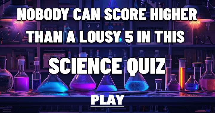 Banner for Science Quiz