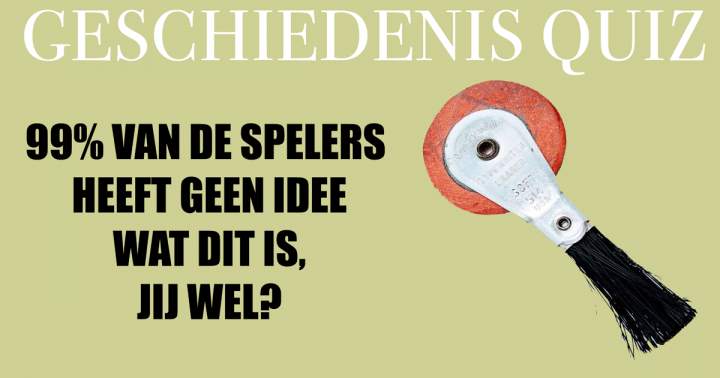 Quiz: Geschiedenis 