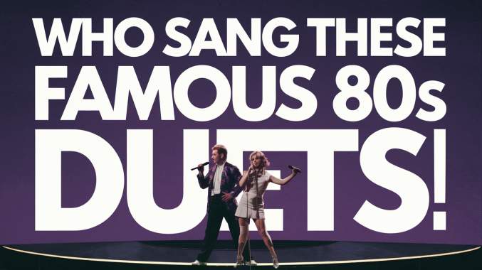 Banner for Which Famous 80s Duets Are We Looking For?