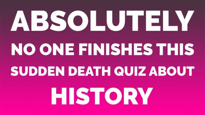 Banner for Sudden Death History Quiz