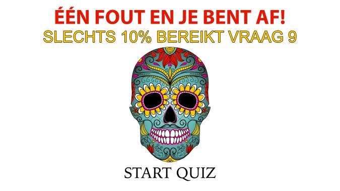 Sudden Death Quiz