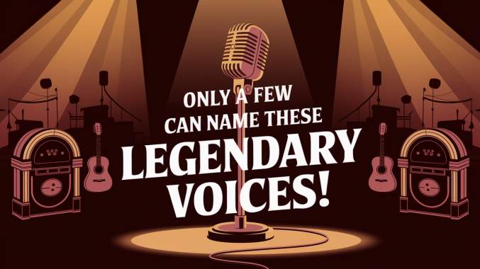 Banner for Can you name one of these Legendary Voices?