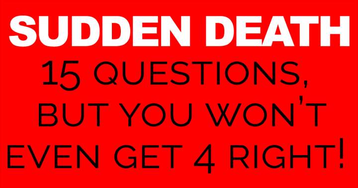 Banner for Sudden Death Quiz