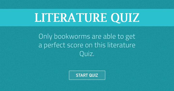 What do you know about literature?