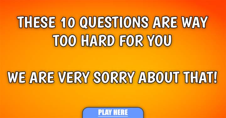 Banner for Way Too Hard Trivia Questions