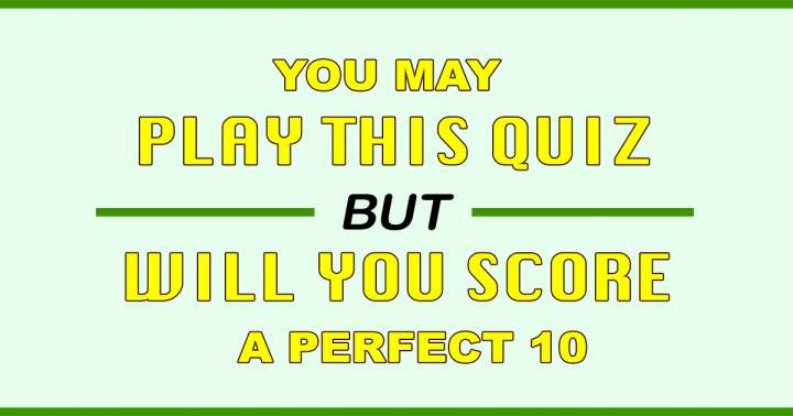 Banner for Will you score a perfect in this Trivia Quiz?