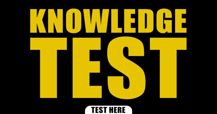 Banner for Knowledge Test