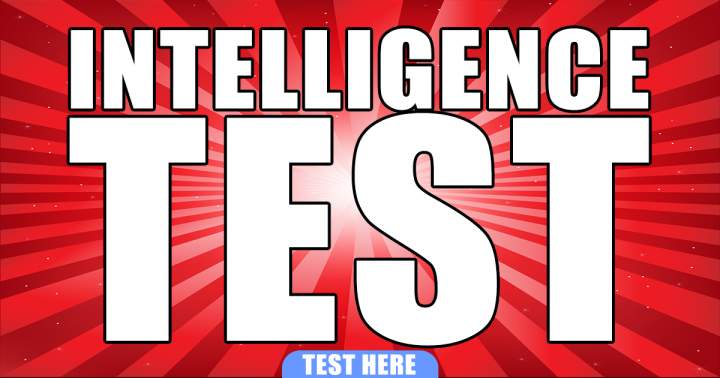 Banner for Intelligence Test