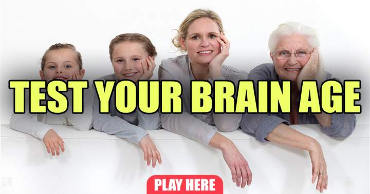 Banner for Test Your Brain Age