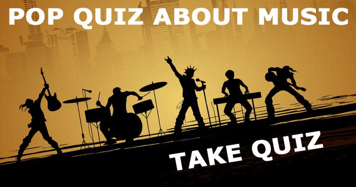 Banner for Pop Quiz About Music