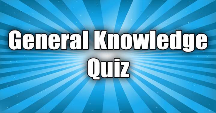 Banner for General Knowledge Quiz