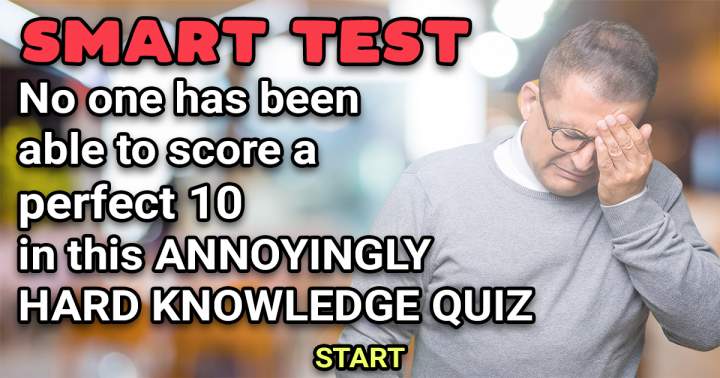 Banner for Annoyingly Hard Knowledge Quiz