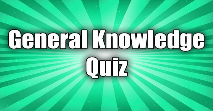 Banner for General Knowledge Quiz