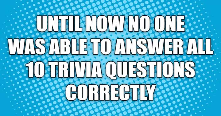 Banner for 10 Trivia Questions