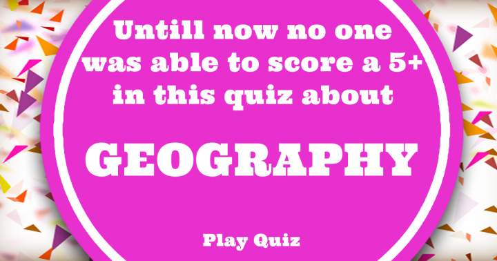 Banner for Quiz About Geography