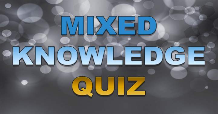 Banner for Mixed Knowledge Quiz