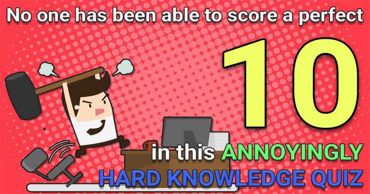 Banner for Hard Knowledge Quiz