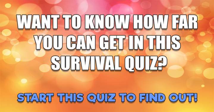 Banner for General Knowledge Survival Quiz