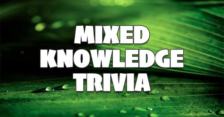 Banner for Mixed Knowledge Trivia