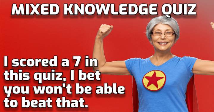 Banner for Mixed Knowledge Quiz