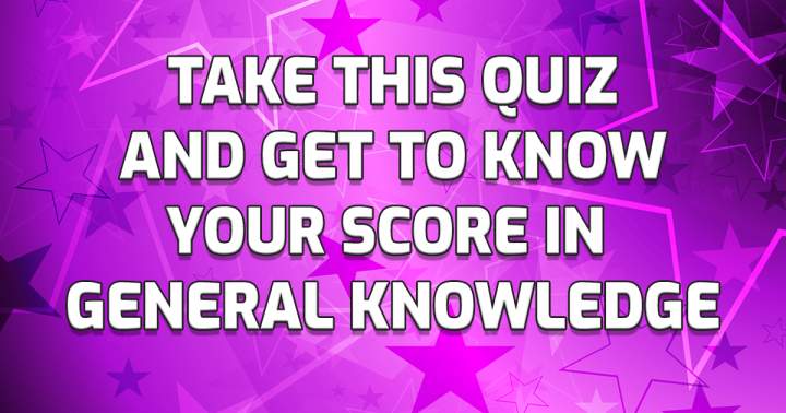 Banner for Quiz About General Knowledge