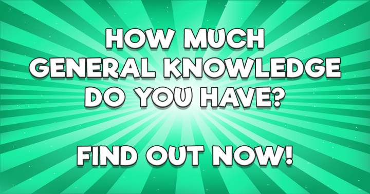 Banner for Fun General Knowledge Quiz