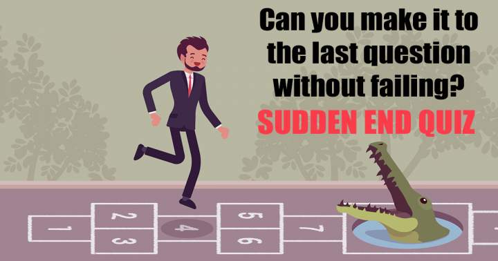 Banner for General Knowledge Sudden End