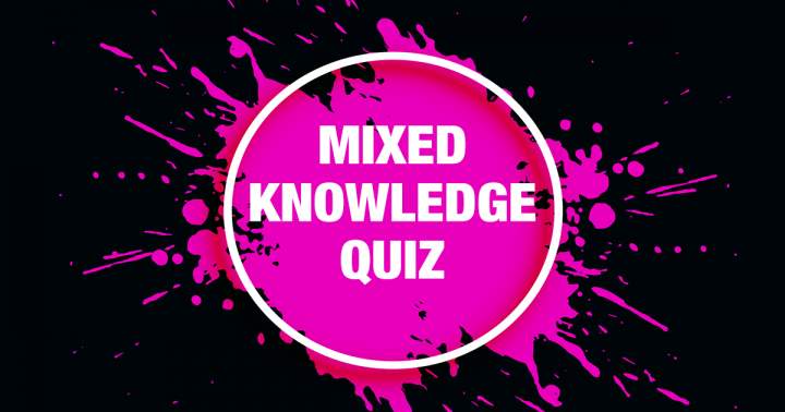 Banner for Mixed Knowledge Quiz