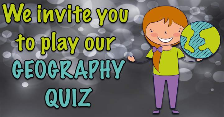 Banner for Geography Quiz