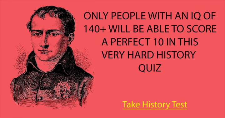 Banner for Very Challenging History Quiz