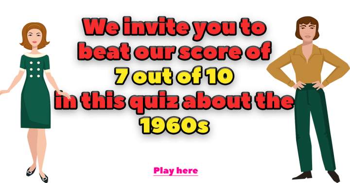 Banner for Impossible 1960s Quiz