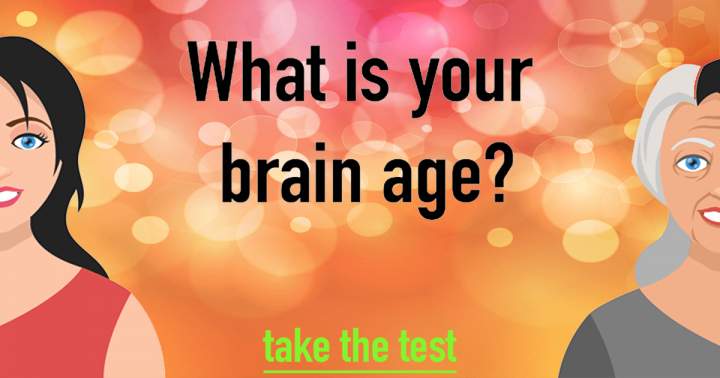 Banner for 10 Questions To Test The Age Of Your Brain