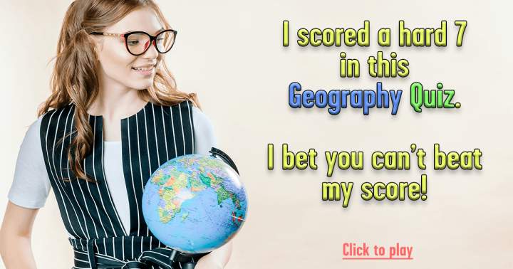 Banner for Geography Quiz