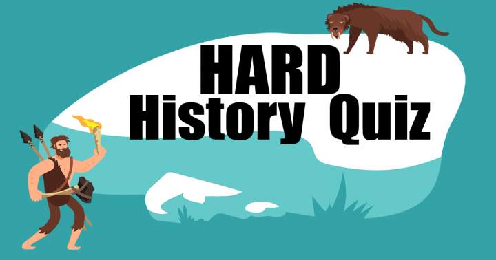 Banner for HARD History Quiz