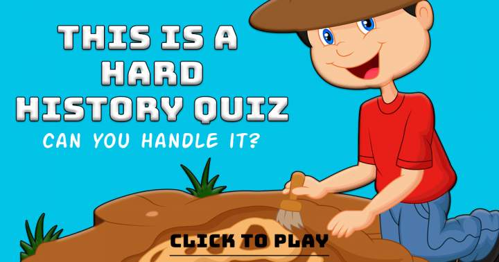 Banner for HARD History Quiz