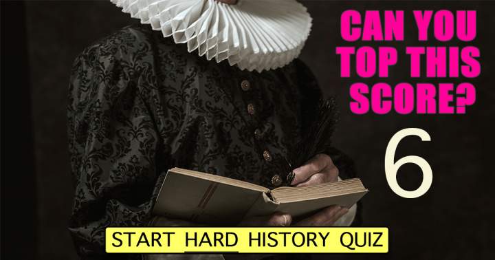 Banner for HARD History Quiz