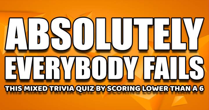 Banner for Mixed Trivia Quiz