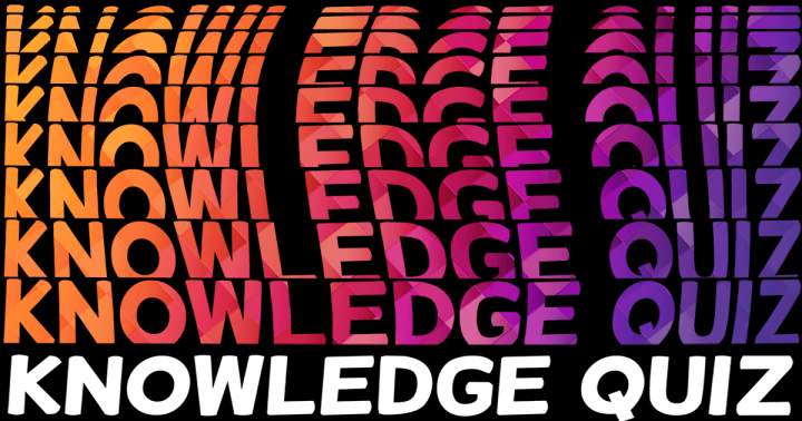 Banner for Knowledge Quiz for real Quizzers