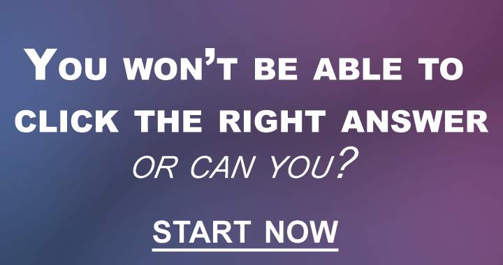 Banner for Can you click the right answer?