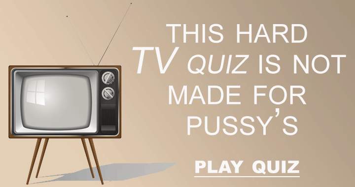 Banner for This hard quiz is not for pussy's 