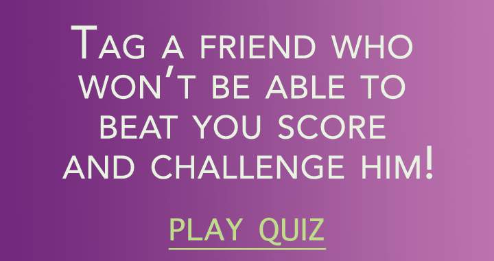 Banner for Which friend won't beat your score? Tag him!