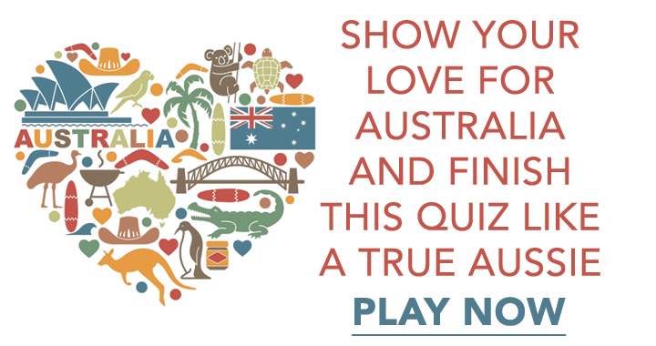 Banner for Show your love for Australia with this quiz! 